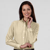 Van Heusen Women's Yellow Long Sleeve Oxford Shirt-Alpha Sized