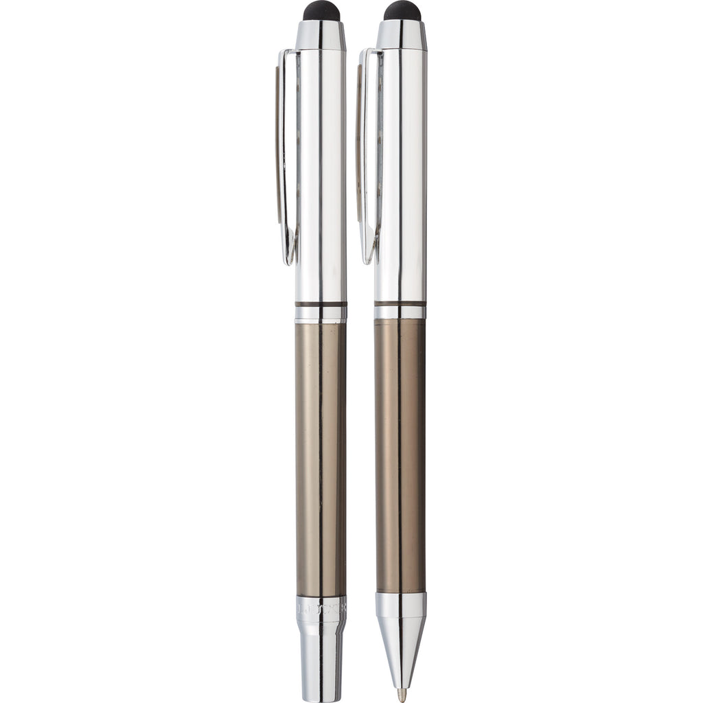 Luxe Black Lucite Stylus Pen Set