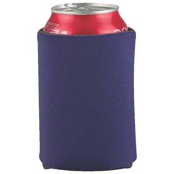 Gold Bond Purple Collapsible Foam Can Holder - 2 sided