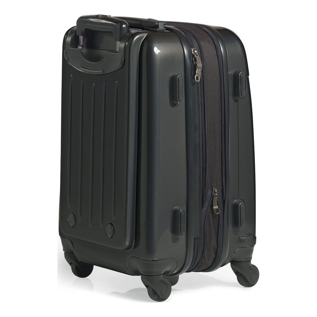 Brookstone Black Dash II 20" Upright Wheeled Luggage