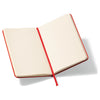 Moleskine Red Hard Cover Ruled Pocket Notebook (3.5