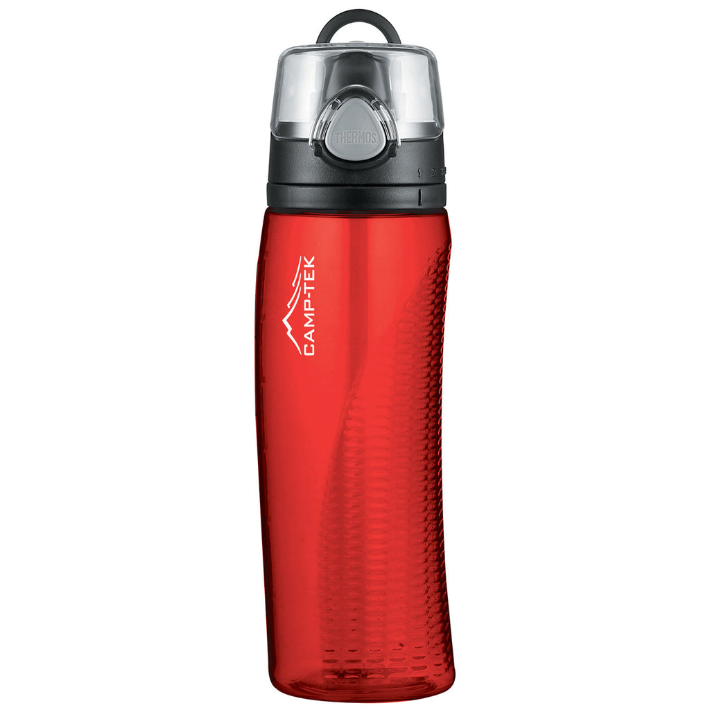 Thermos Red Hydration Bottle with Meter - 24 oz.