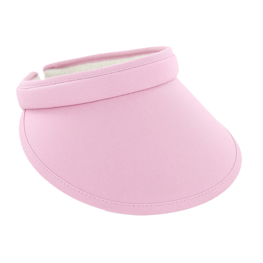 Kate Lord Hot Pink ClipOnSolid Visor