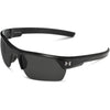 Under Armour Black UA Igniter 2.0 Sunglasses with Gray Lens