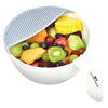 Innovations White/Grey Silicone Bowl Strainer