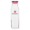 H2Go Red Vibe Glass Bottle 22 oz