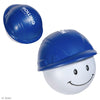 Ariel Premium Blue/White Hard Hat Mad Cap Stress Reliever