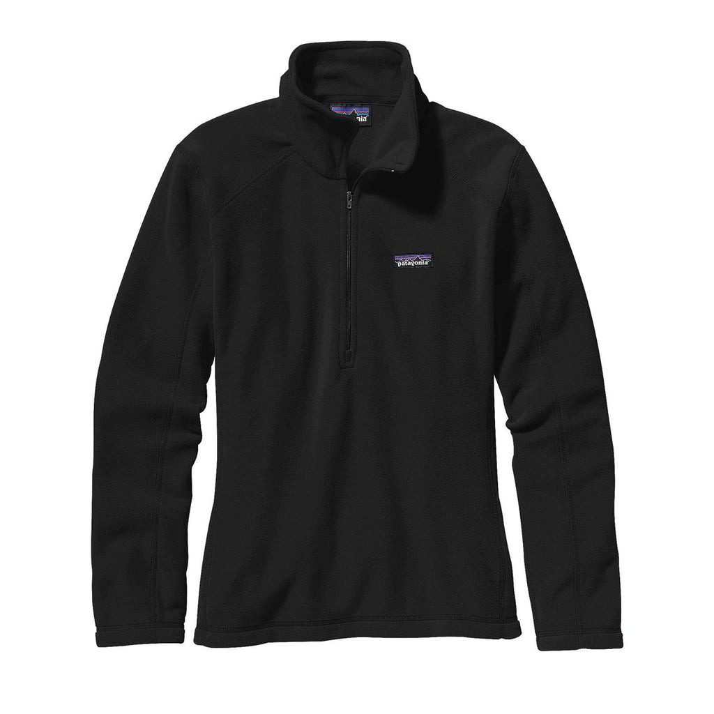 Patagonia Women's Black Micro D 1/4-Zip Corporate Patagonia Jacket