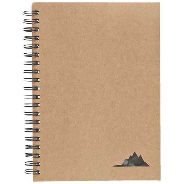 Gold Bond Inc Stone Natural 5" x 7" Spiral Paper Notebook