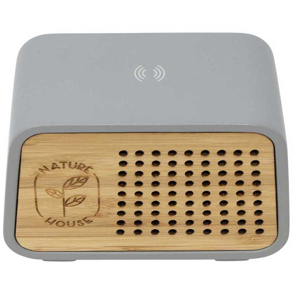 Origaudio Grey Temblor Speaker + Wireless Charger